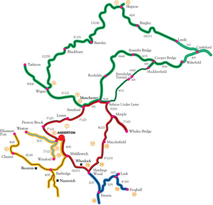 Anderton Marina Cruising Map